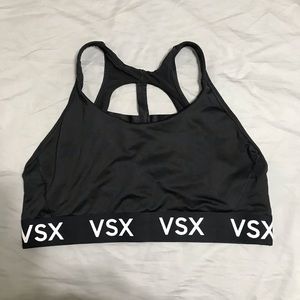 VSX Black Sports Bra